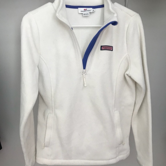 Vineyard vines white fleece - Picture 4 of 4